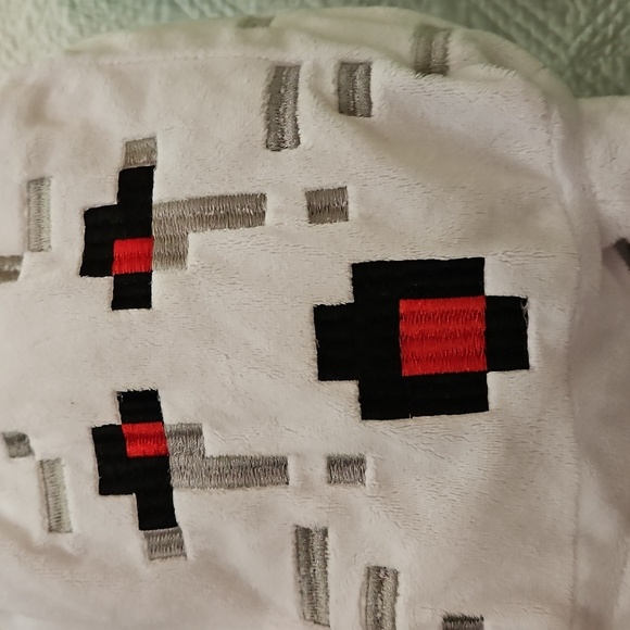 Minecraft 18" Green Creeper & 14" White Ghast Mojang 2023 Lot Of 2 Plush Figures - Picture 7 of 7